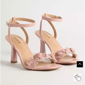 Torrid Pink Elegant Heeled Sandals